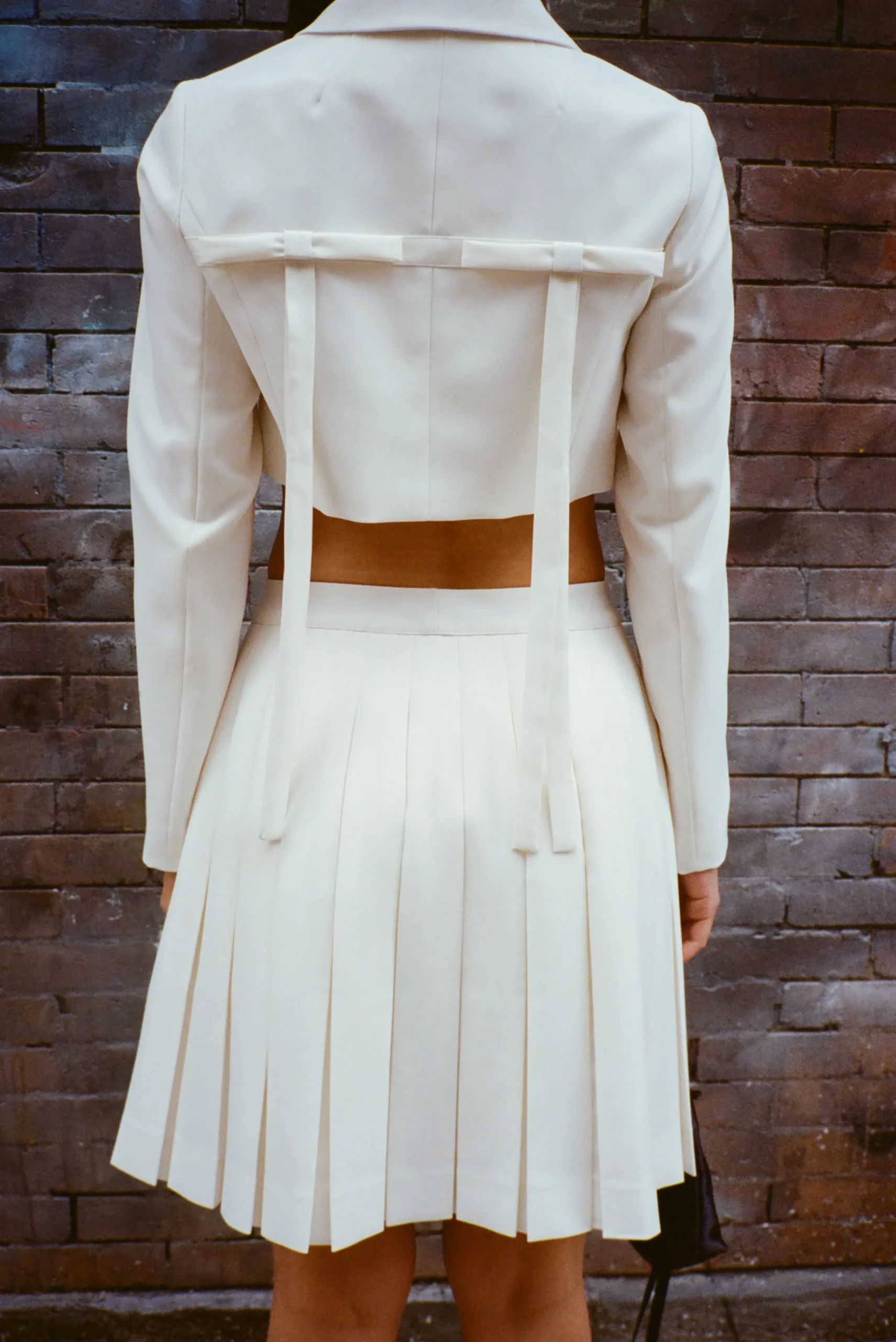 astra_skort_in_bone_4.webp SANDY LIANG ASTRA SKORT IN BONE> Uniform | Bridal
