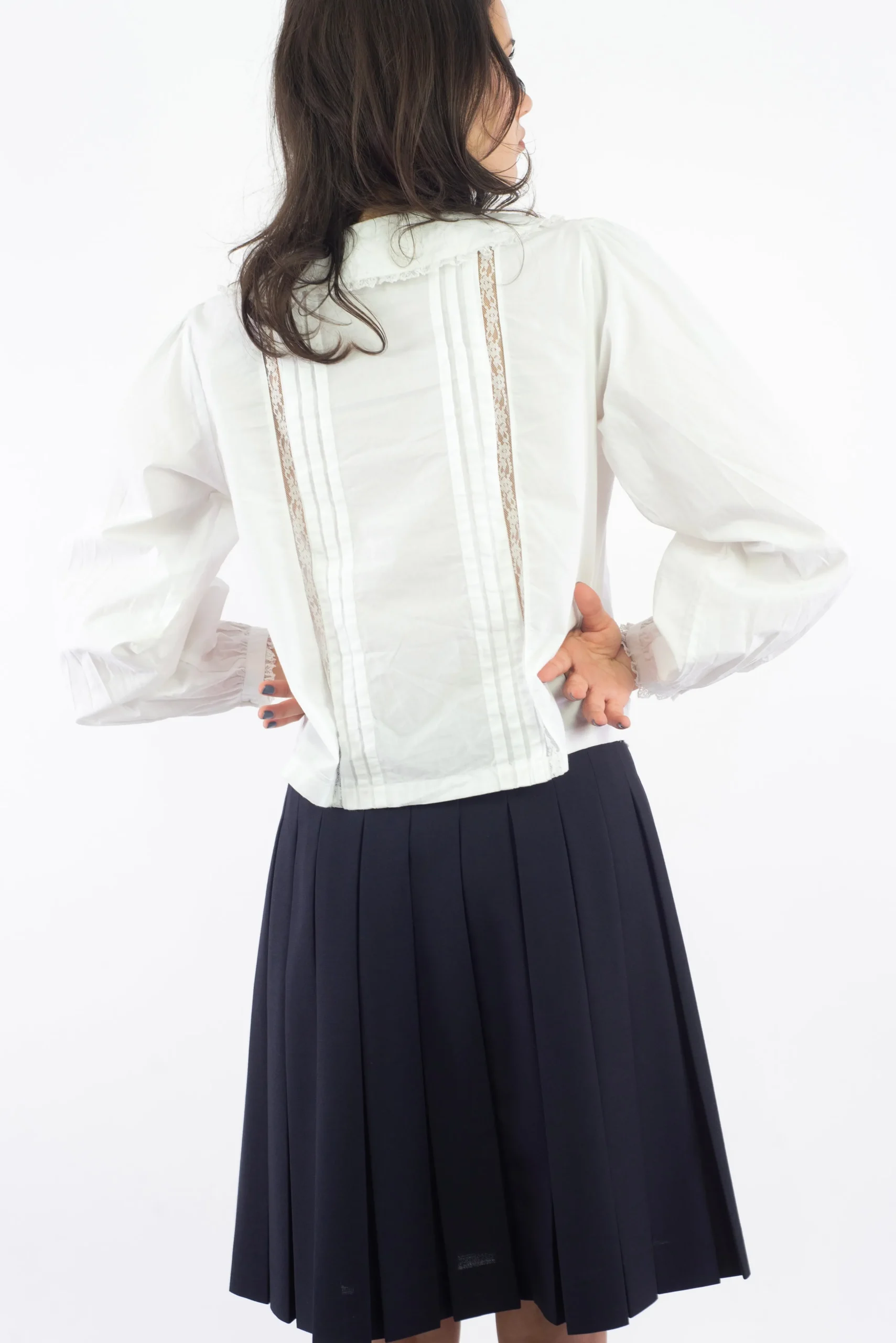 SANDY LIANG ASTRA SKORT IN DARK NAVY> Uniform | Skirts