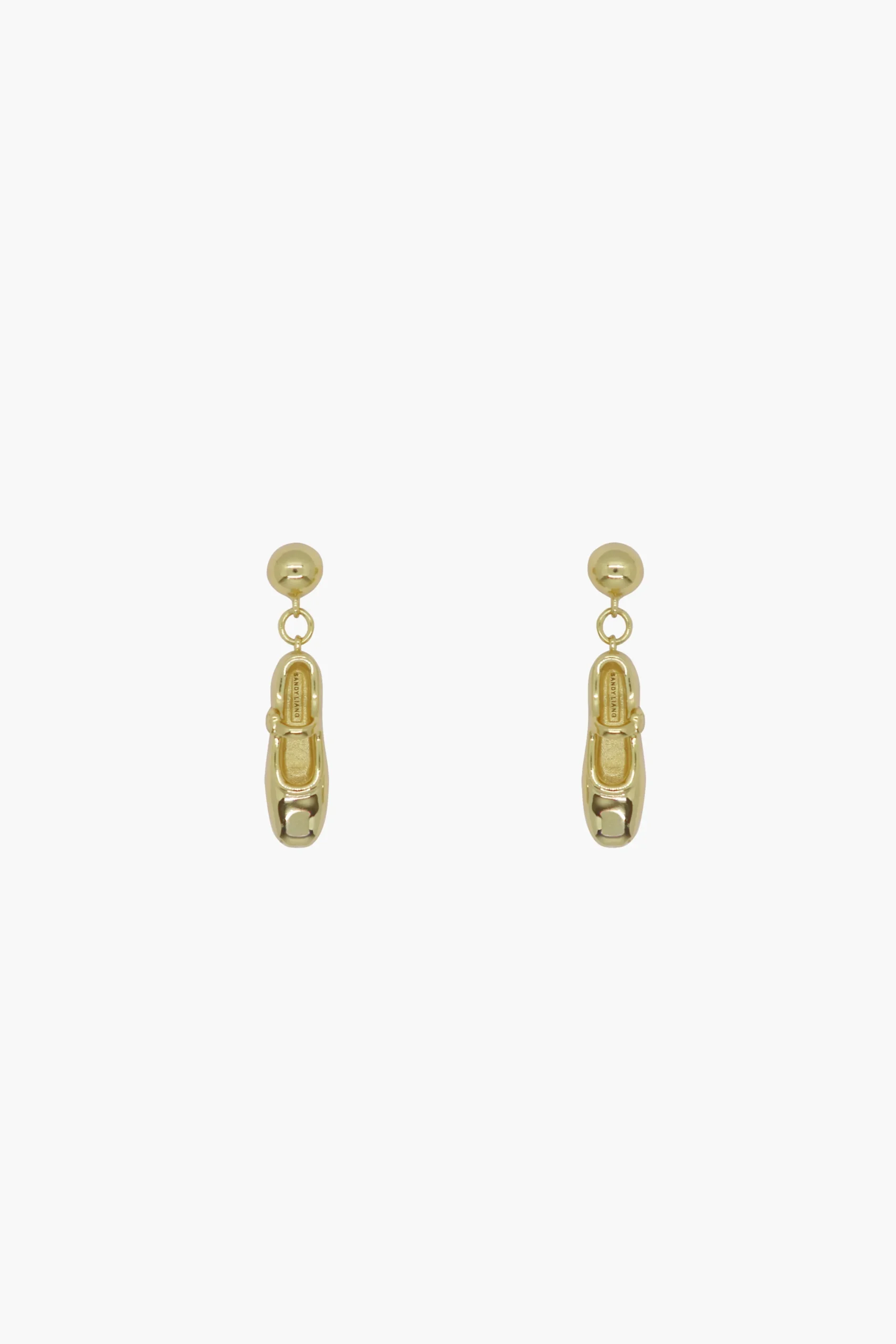 SANDY LIANG BOYLSTON EARRINGS IN GOLD VERMEIL> Earrings