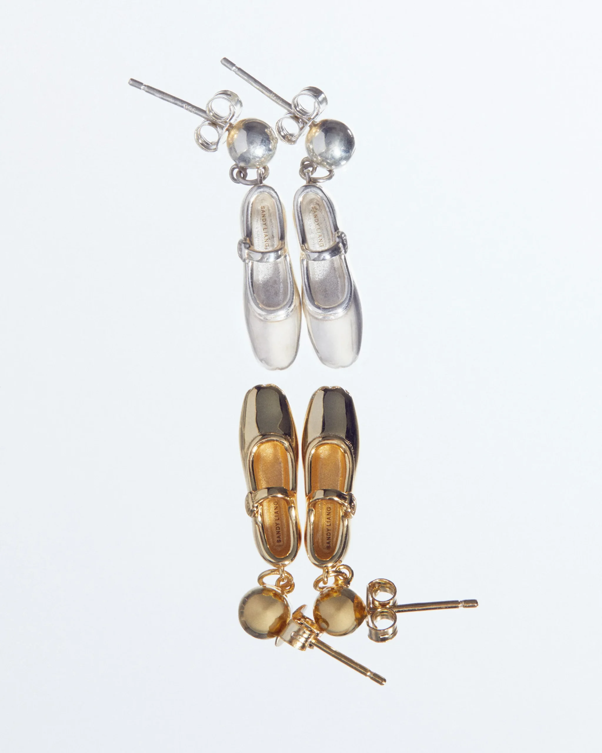 SANDY LIANG BOYLSTON EARRINGS IN GOLD VERMEIL> Earrings