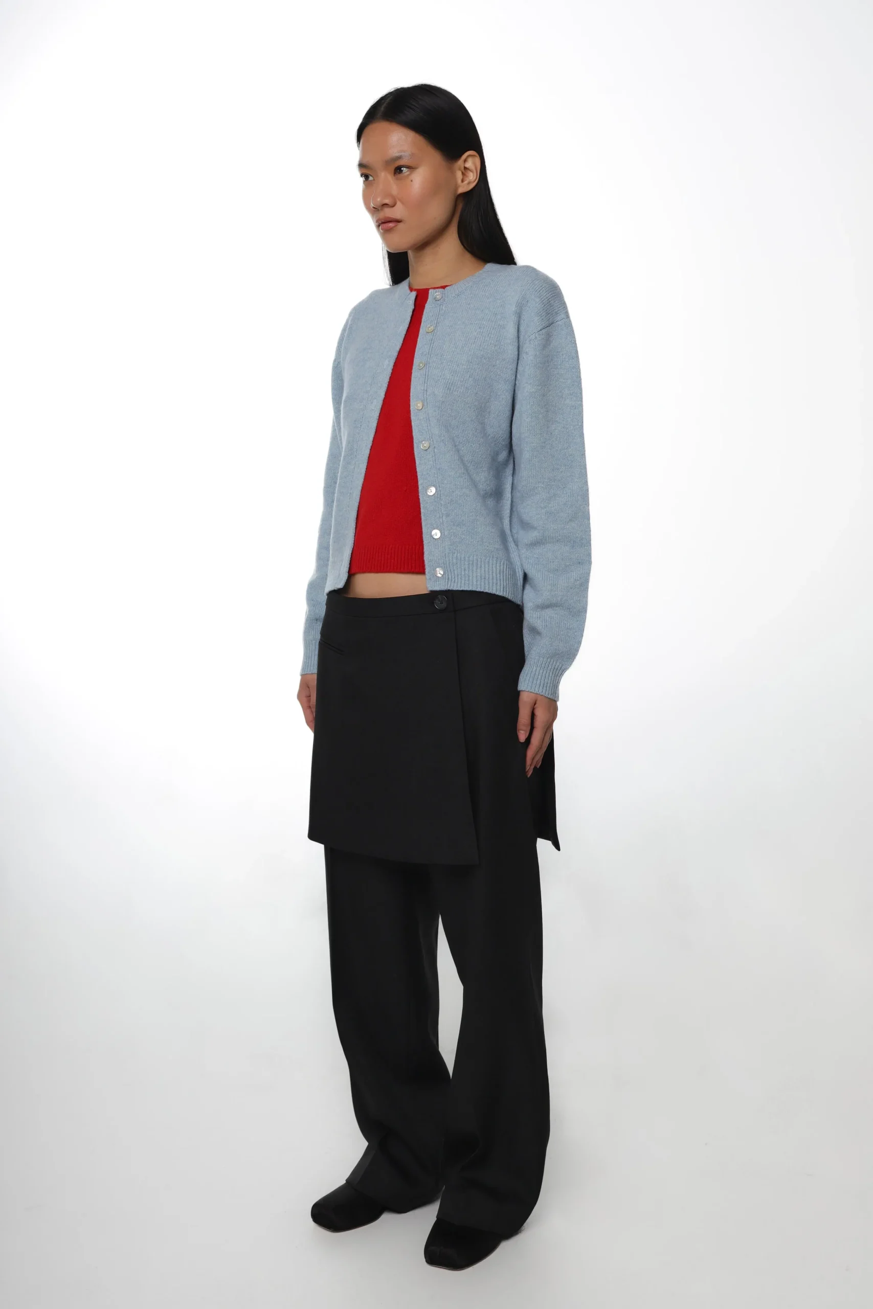 SANDY LIANG CROSBY PANT IN BLACK> Uniform | Pants