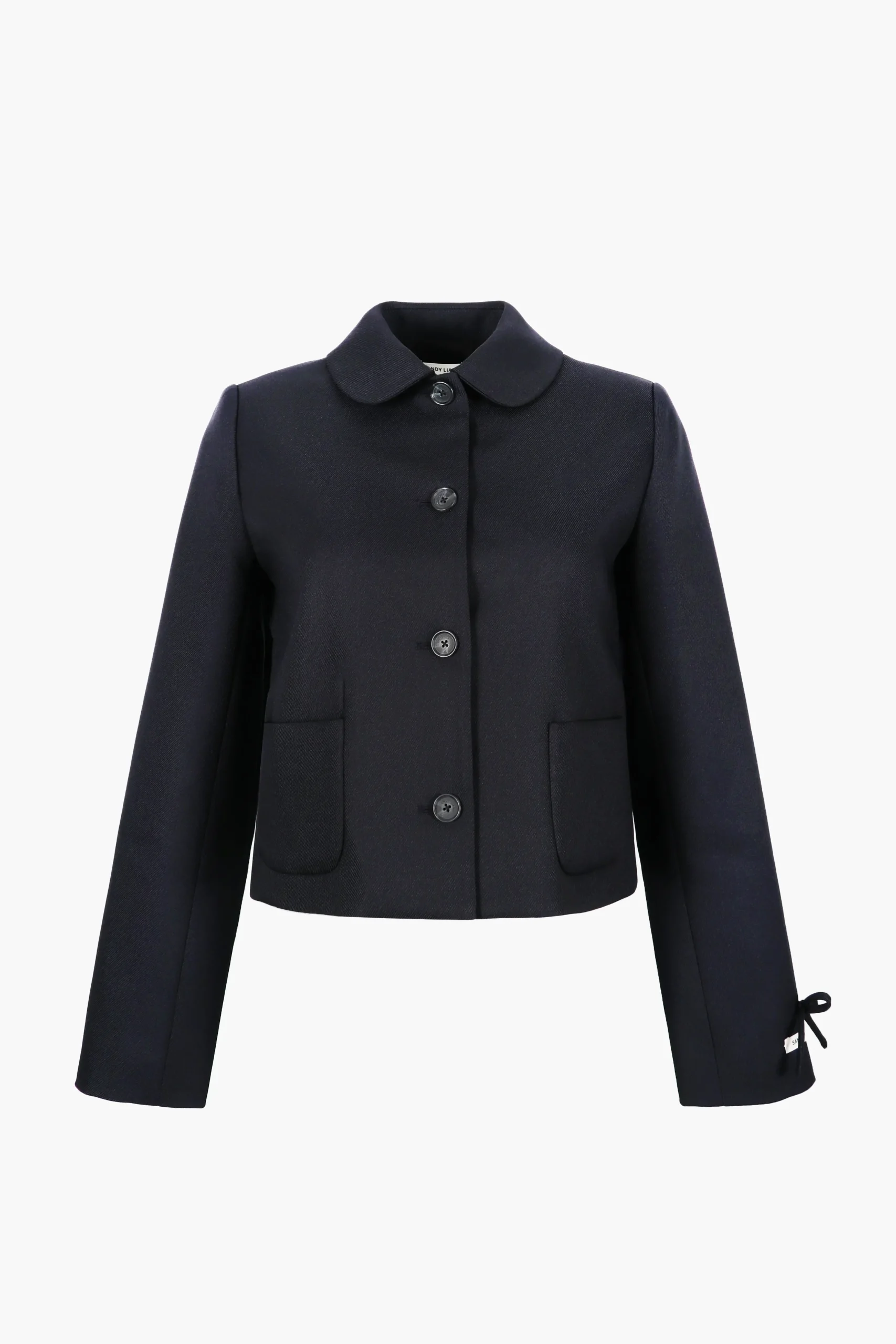 SANDY LIANG DITTO JACKET IN NAVY> Uniform | Outerwear