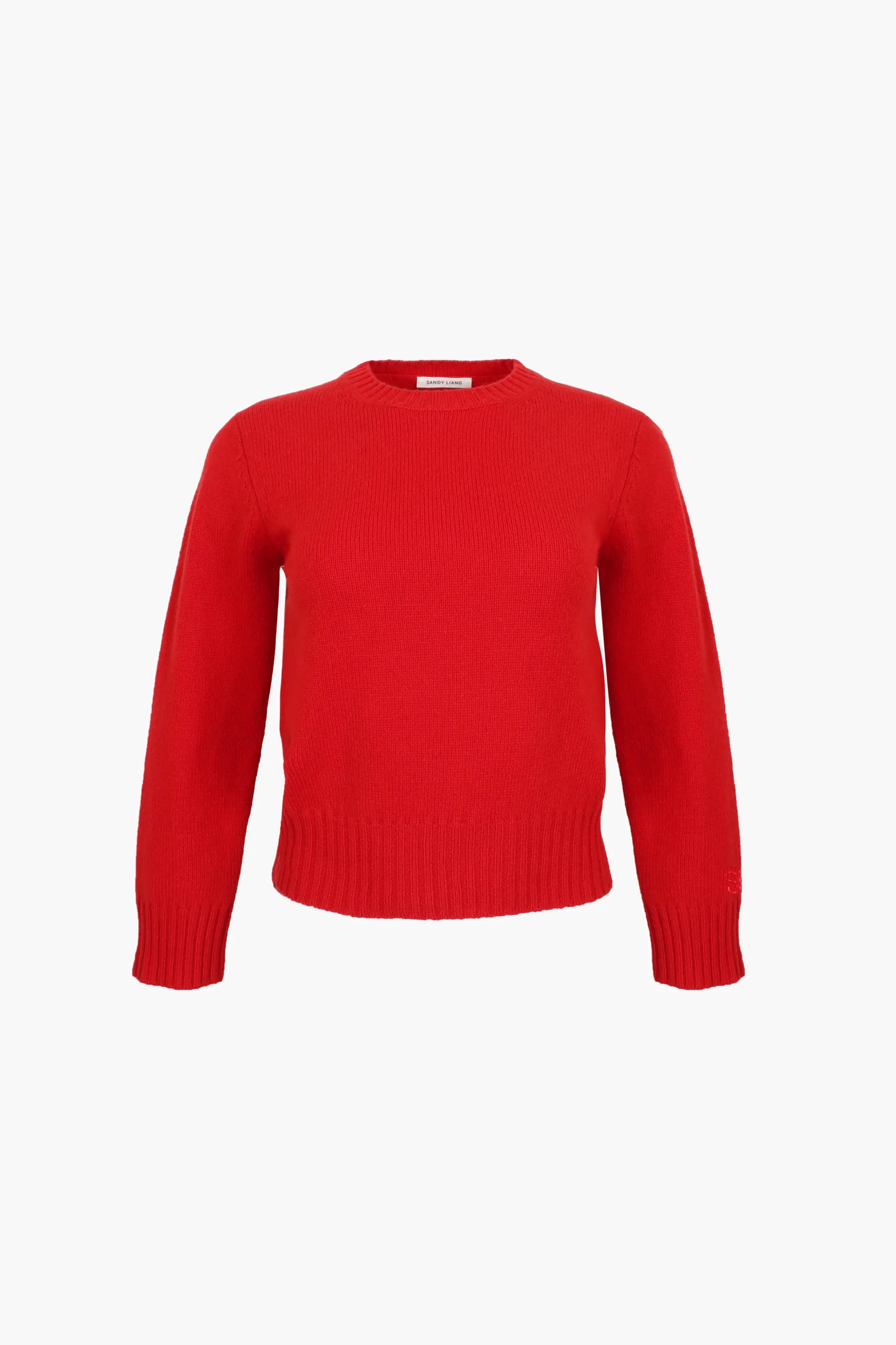 SANDY LIANG DUCK SWEATER IN RED> Knits