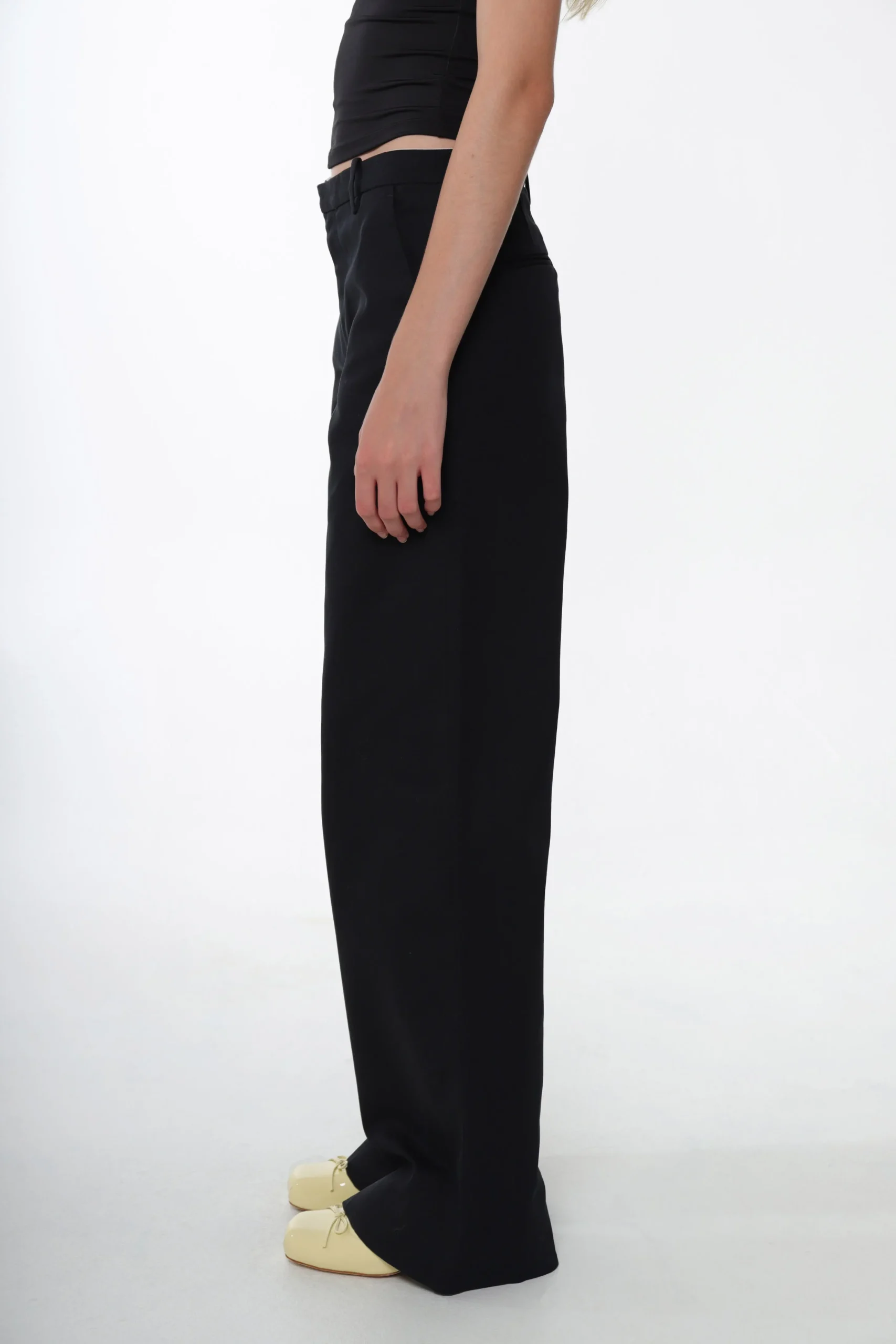 glass_pant_in_black_2.webp SANDY LIANG GLASS PANT IN BLACK> Uniform | Pants