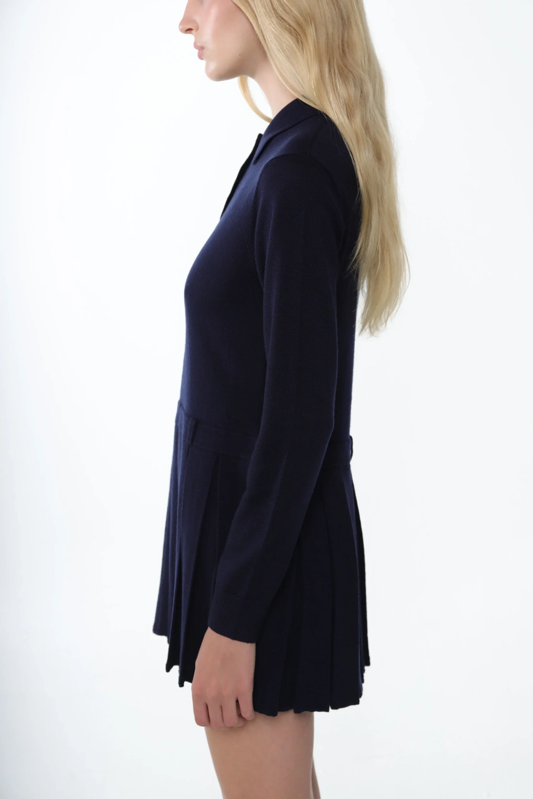 hague_sweater_dress_in_navy_3.webp SANDY LIANG HAGUE SWEATER DRESS IN NAVY> Uniform | Knits