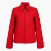 SANDY LIANG HELSA JACKET IN RED> Uniform | Outerwear