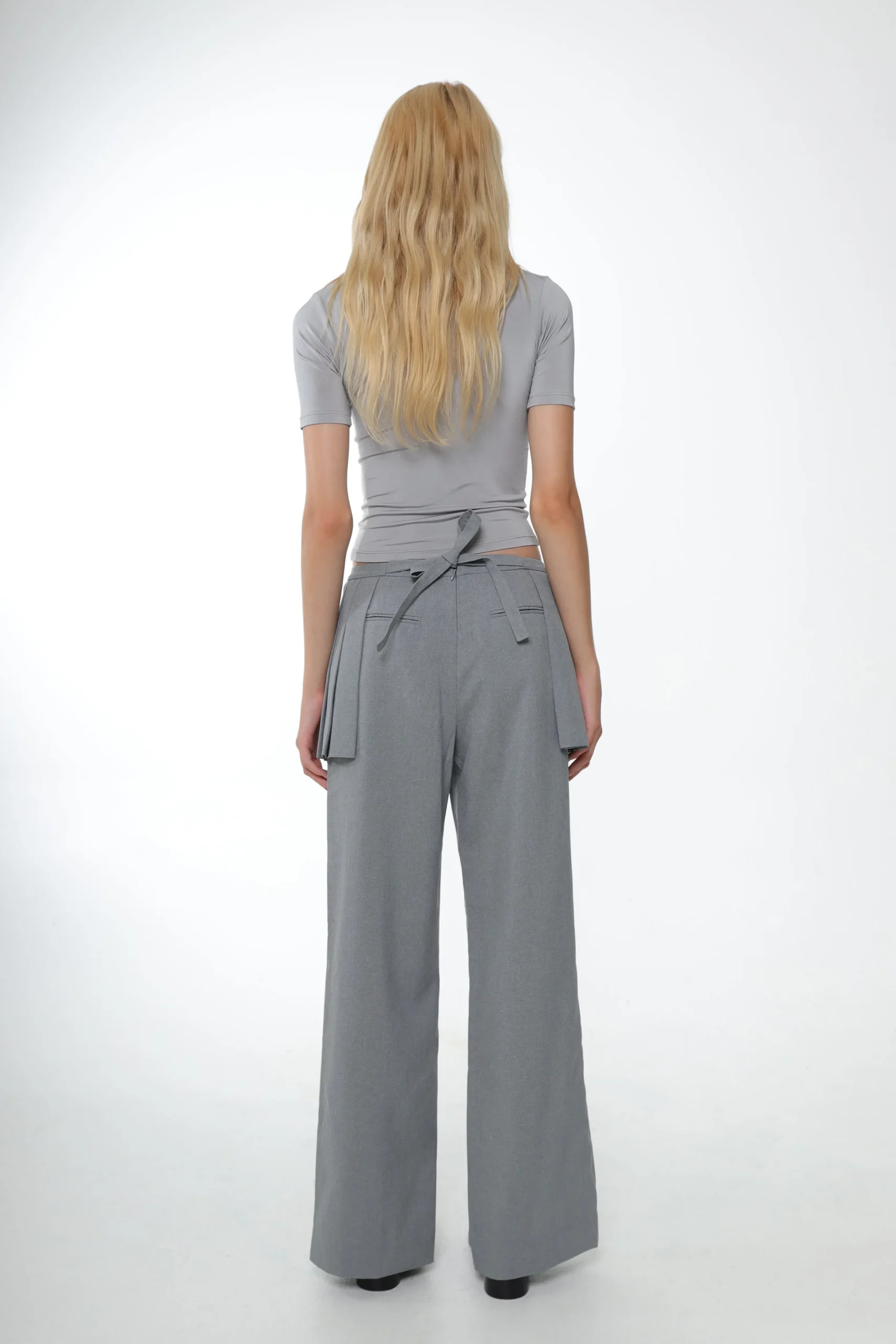 lichi_pant_in_grey_3.webp SANDY LIANG LICHI PANT IN GREY> Uniform | Pants