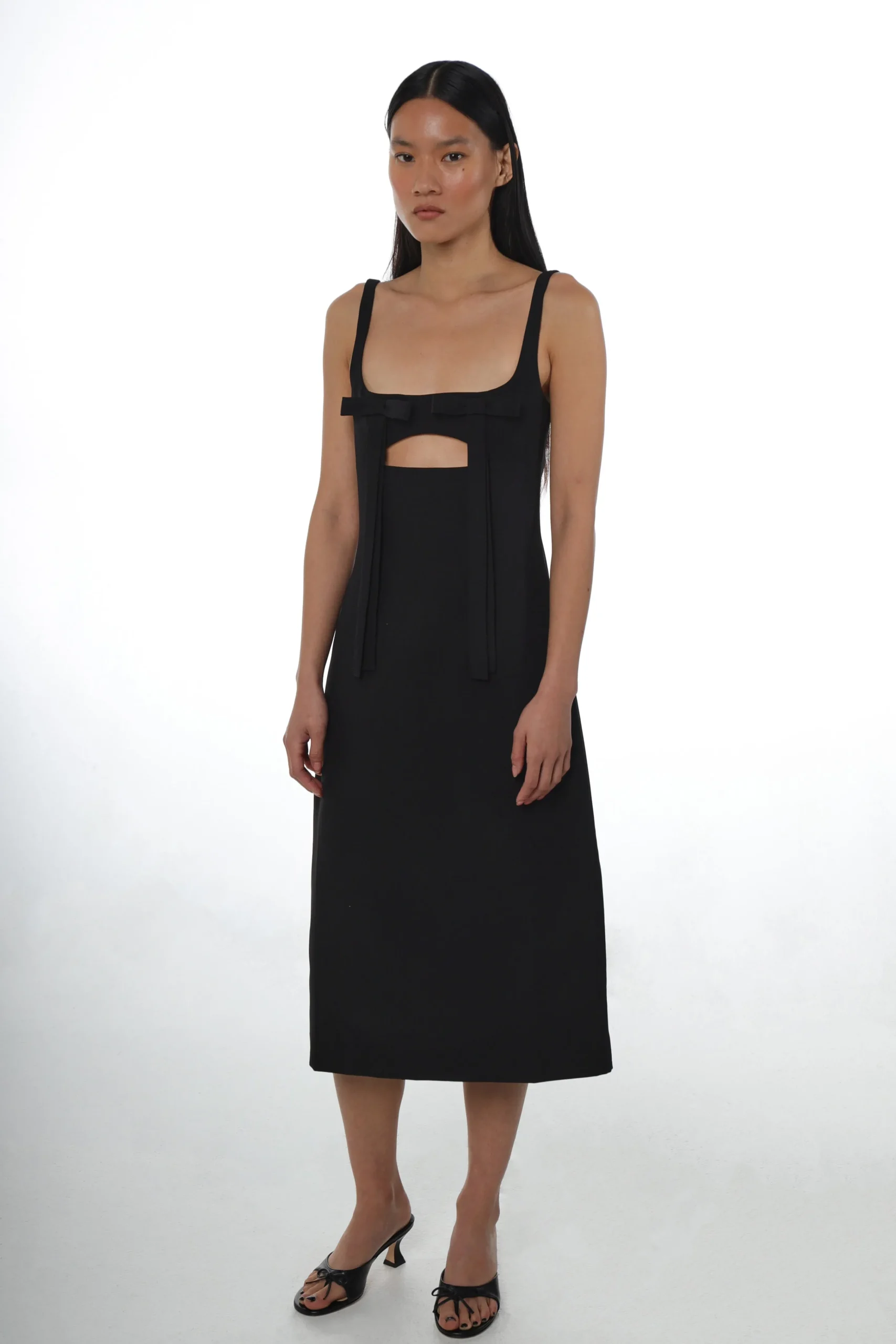 SANDY LIANG MACHU DRESS IN BLACK> Dresses
