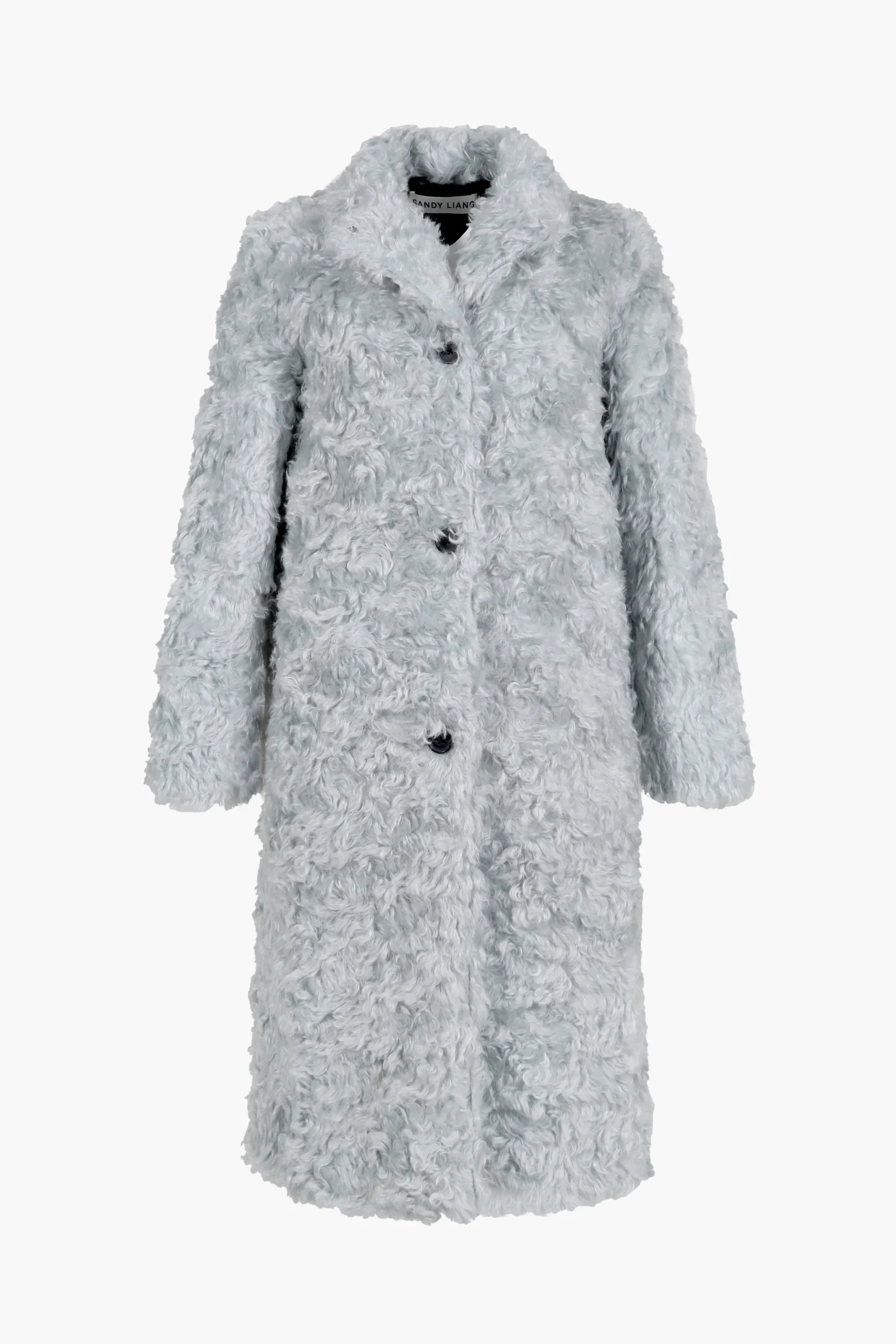 SANDY LIANG MARMALADE COAT IN ICE BLUE> Outerwear