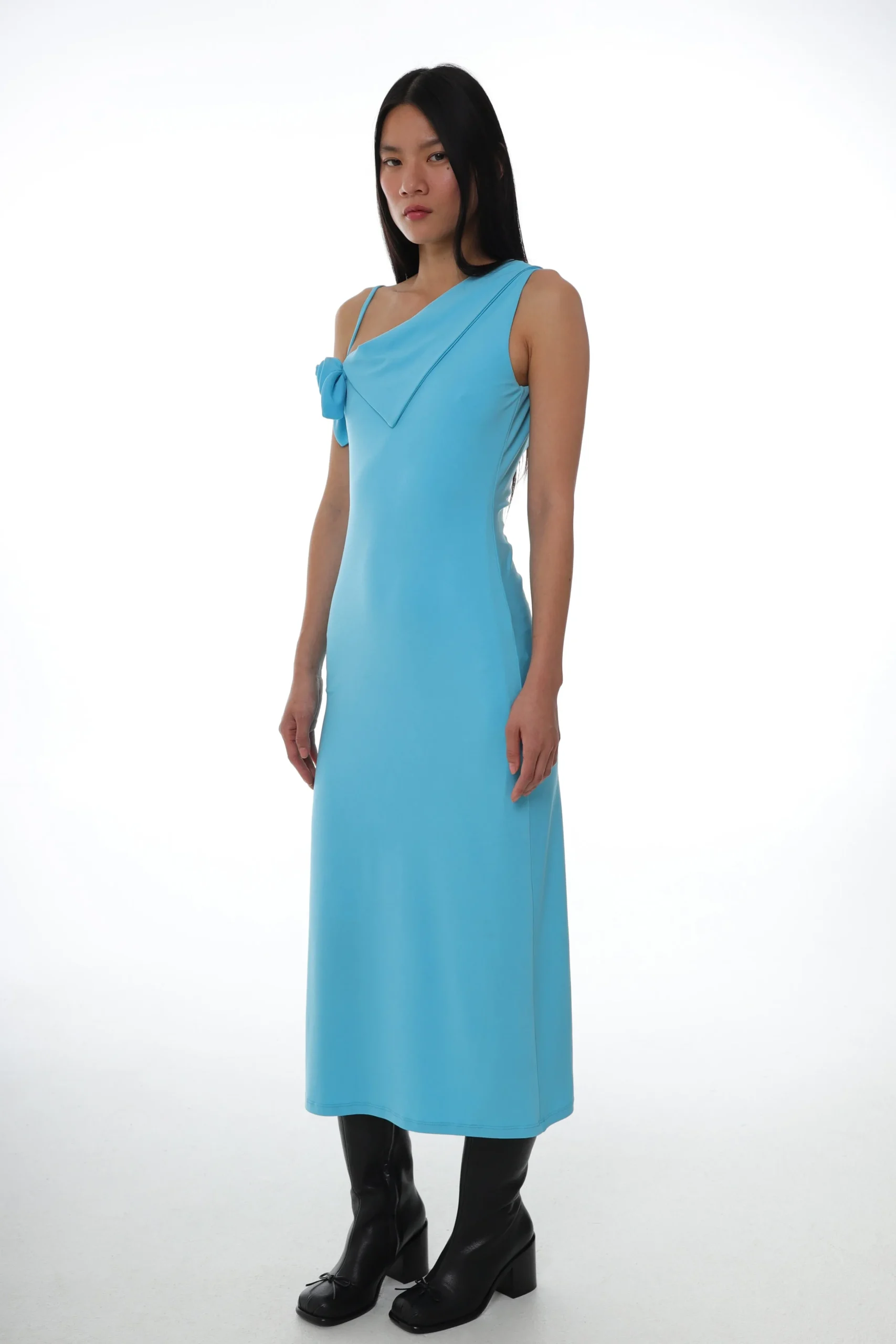 otter_dress_in_turquoise_4.webp SANDY LIANG OTTER DRESS IN TURQUOISE> Dresses