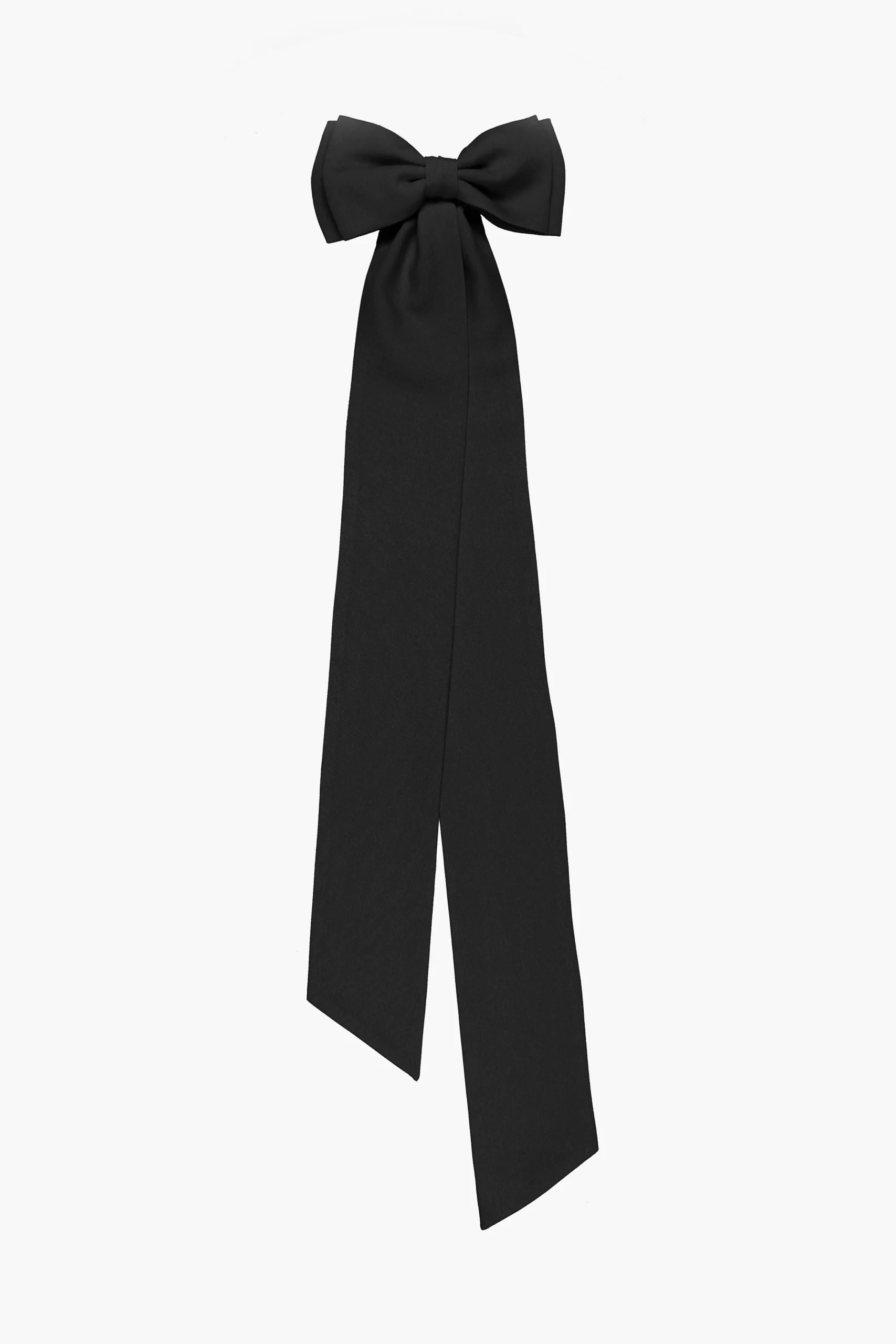 SANDY LIANG PALERMO BOW IN BLACK> Hair