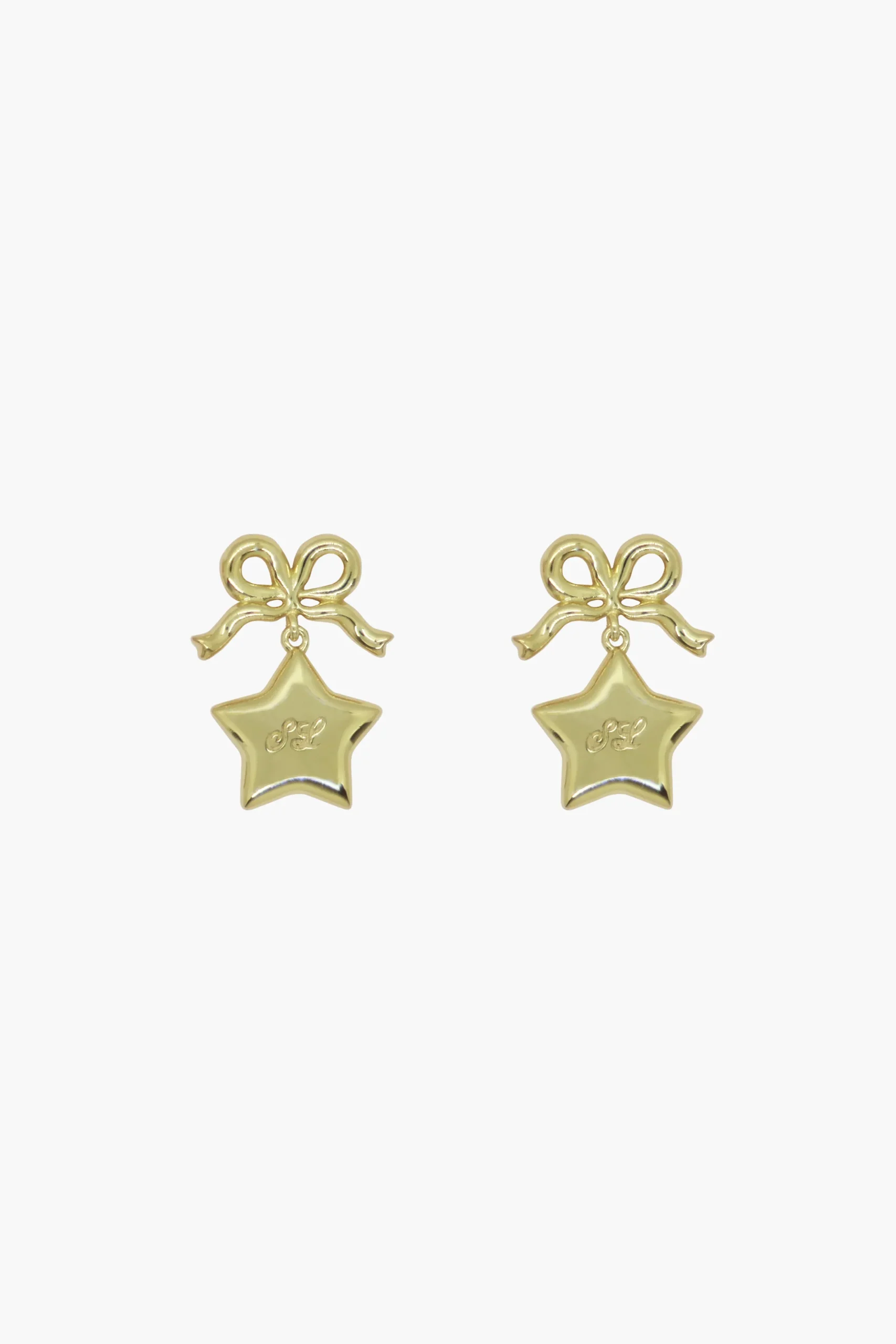 SANDY LIANG PIPPY STUDS IN GOLD VERMEIL> Earrings
