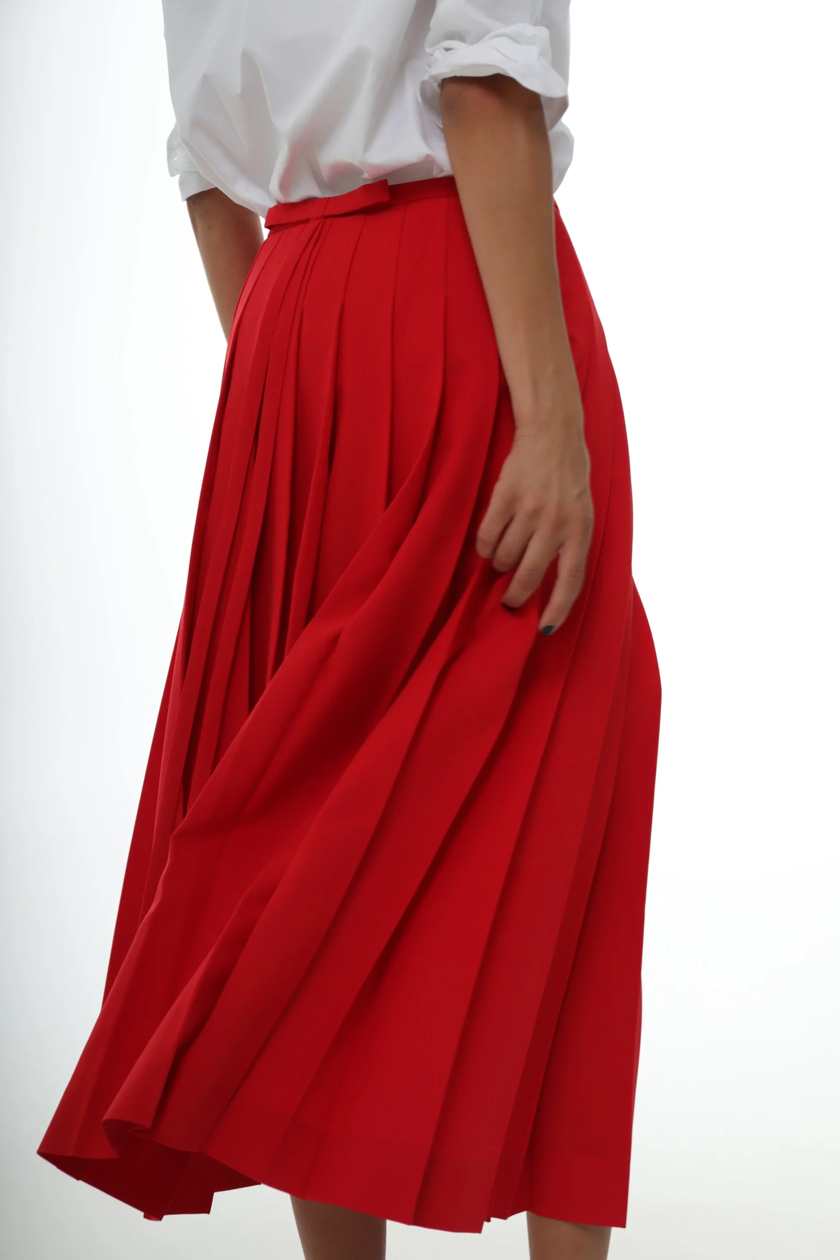 private_skort_in_red_4.webp SANDY LIANG PRIVATE SKORT IN RED> Uniform | Skirts