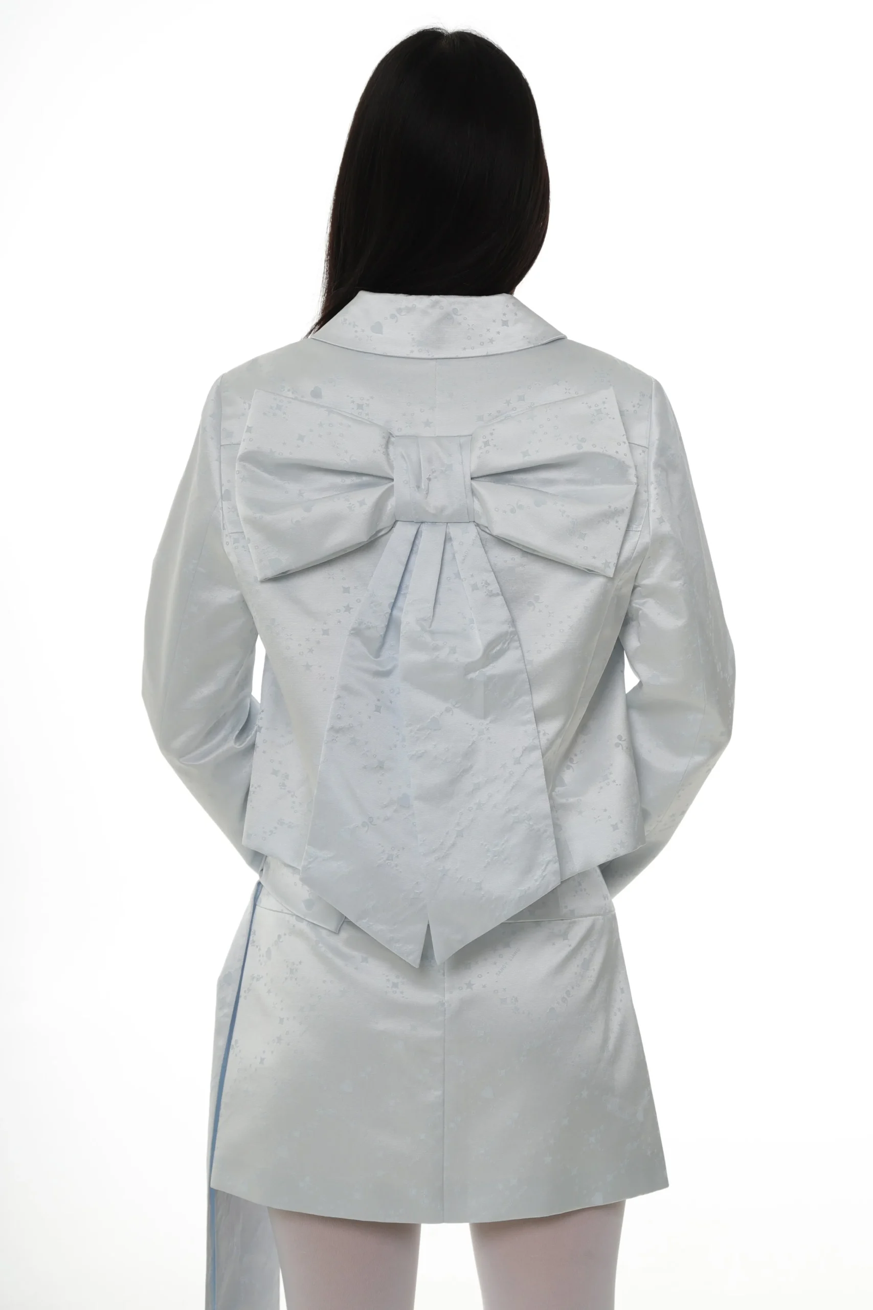 shelby_jacket_in_ice_blue_3.webp SANDY LIANG SHELBY JACKET IN ICE BLUE> Bridal | Outerwear
