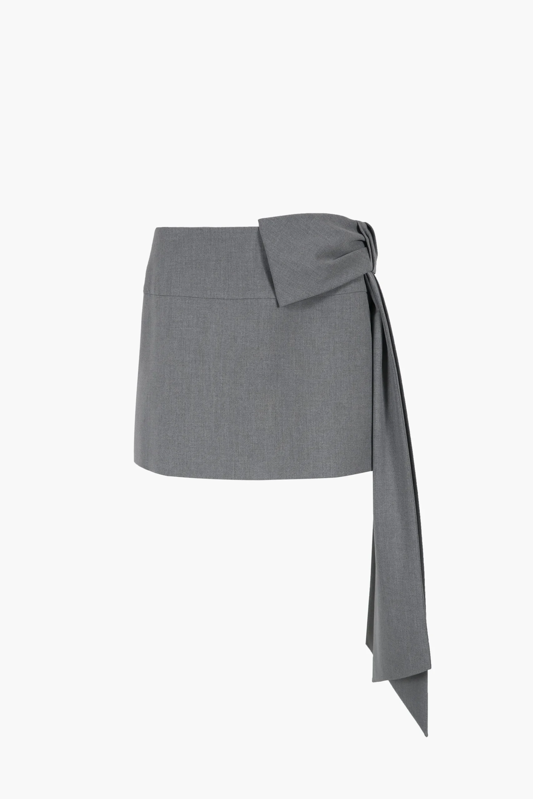 SANDY LIANG SKAR SKIRT IN LIGHT GREY> Skirts