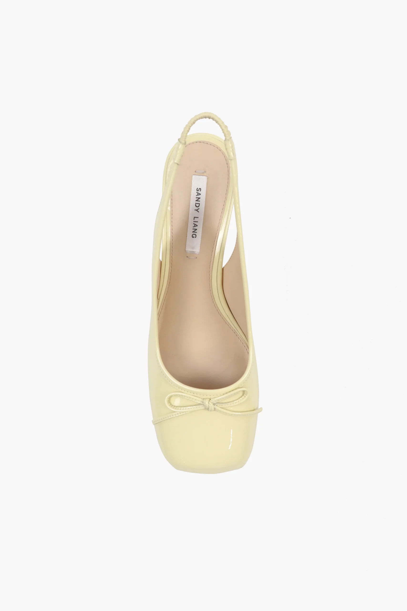 SANDY LIANG SLINGBACK 45 IN BUTTER PATENT> Shoes