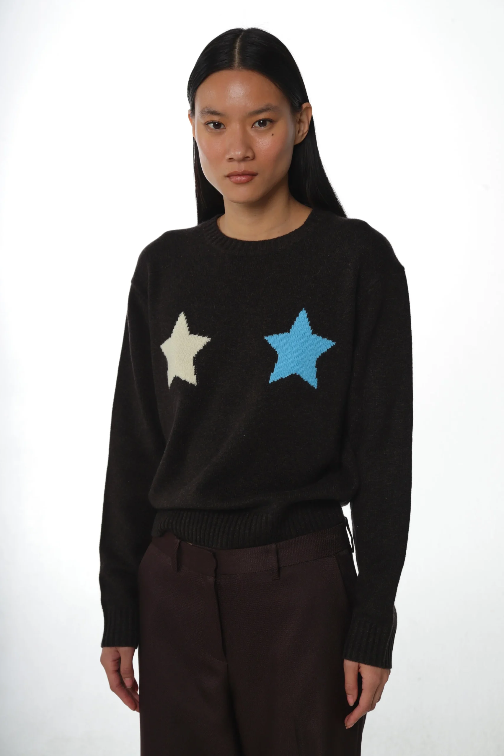 trois_sweater_in_dark_brown_2.webp SANDY LIANG TROIS SWEATER IN DARK BROWN> Knits
