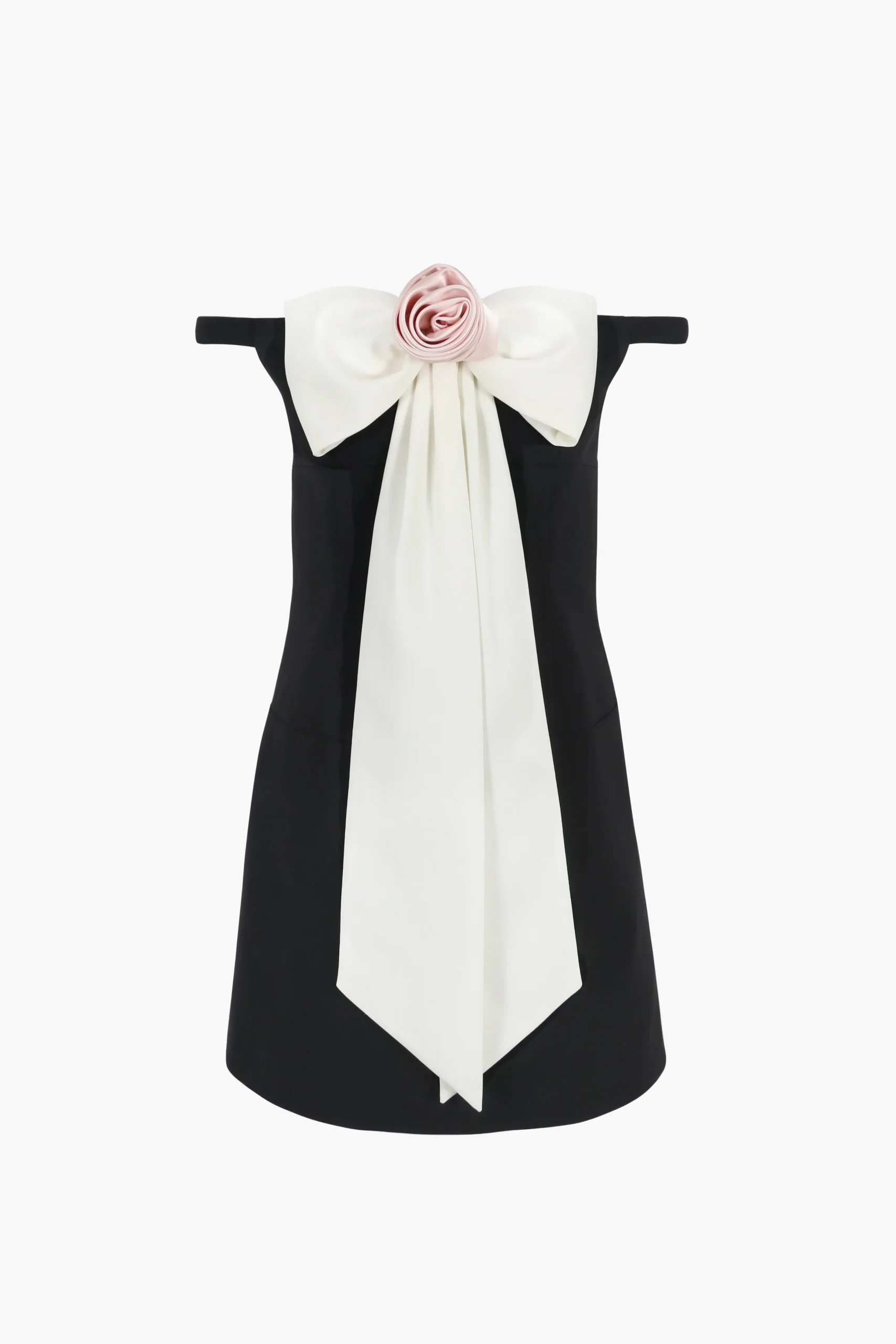 SANDY LIANG TULIPS DRESS IN BLACK> Dresses