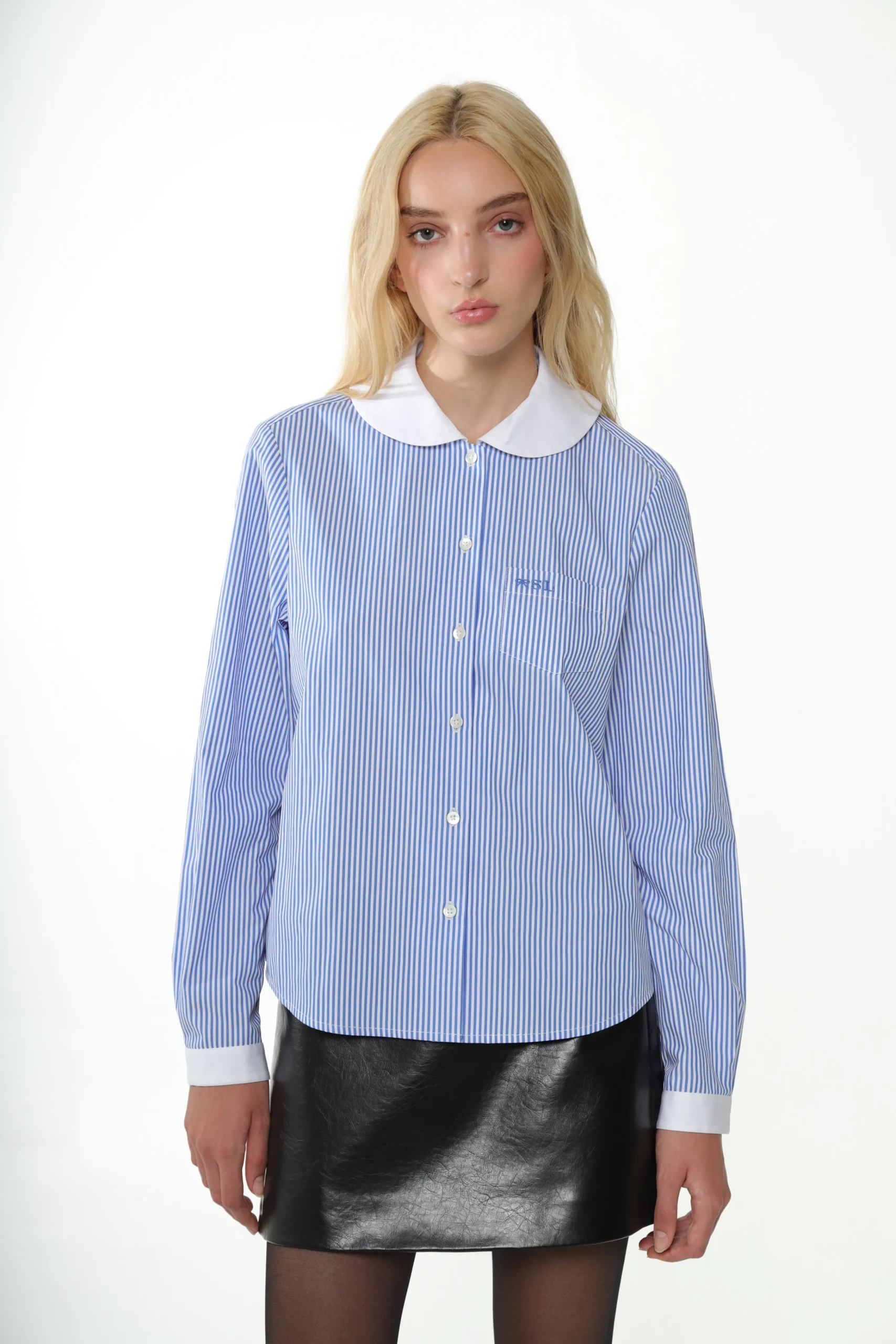 wilbur_top_in_blue_stripe_3.webp SANDY LIANG WILBUR TOP IN BLUE STRIPE> Uniform | Tops